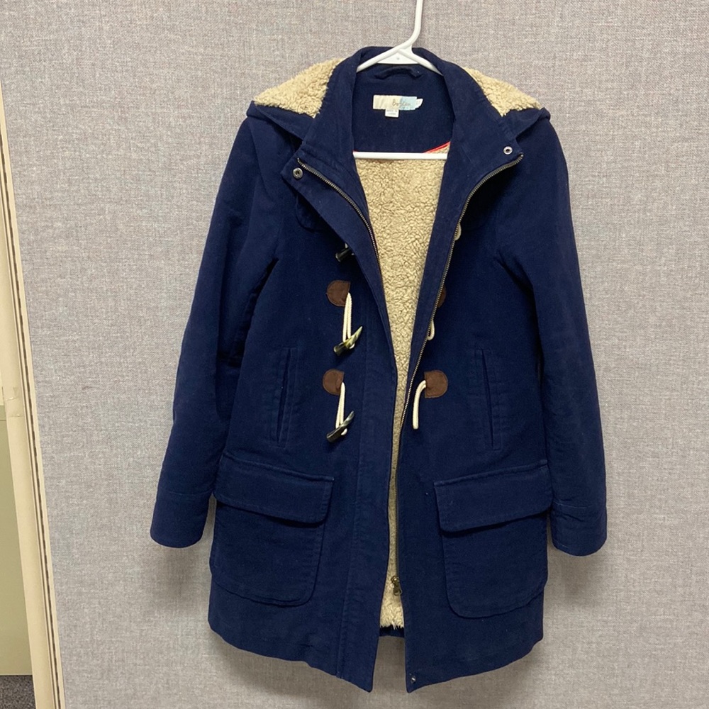 Boden Navy Blue Coat